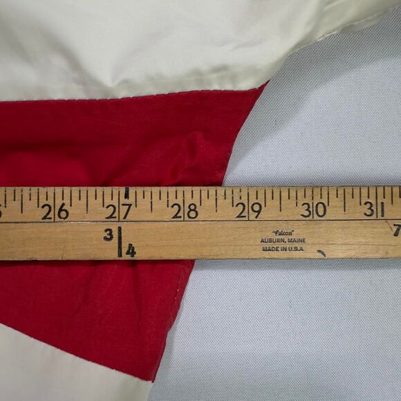 Gill Gilltex Sailing Pullover Jacket Men’s Large Cream Red Navy Vintage 80s - Picture 5 of 6